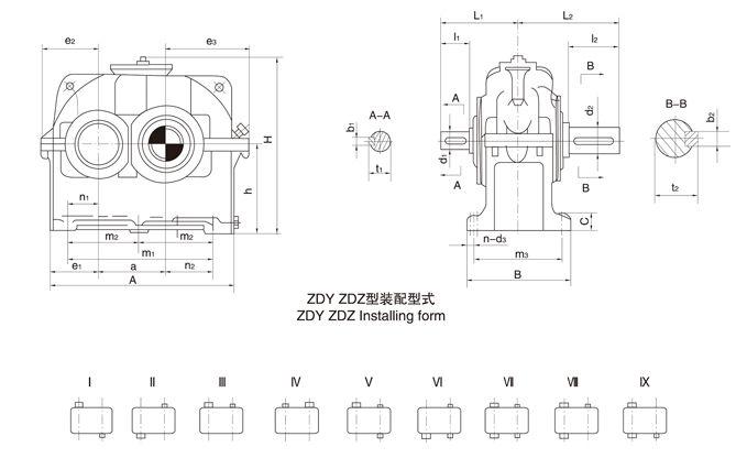 非标订制ZDY400-5-III减速kok电子竞技(中国)有限公司官网箱